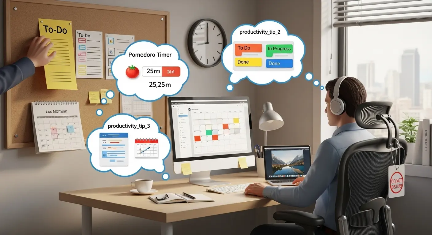 Tips Meningkatkan Produktivitas di Kantor: Strategi Mengatur Waktu
