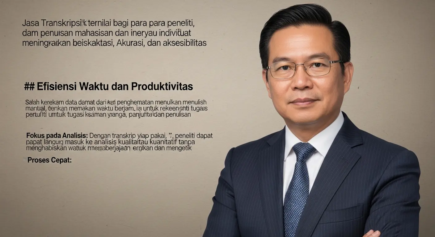 Manfaat Jasa Transkripsi untuk Peneliti
