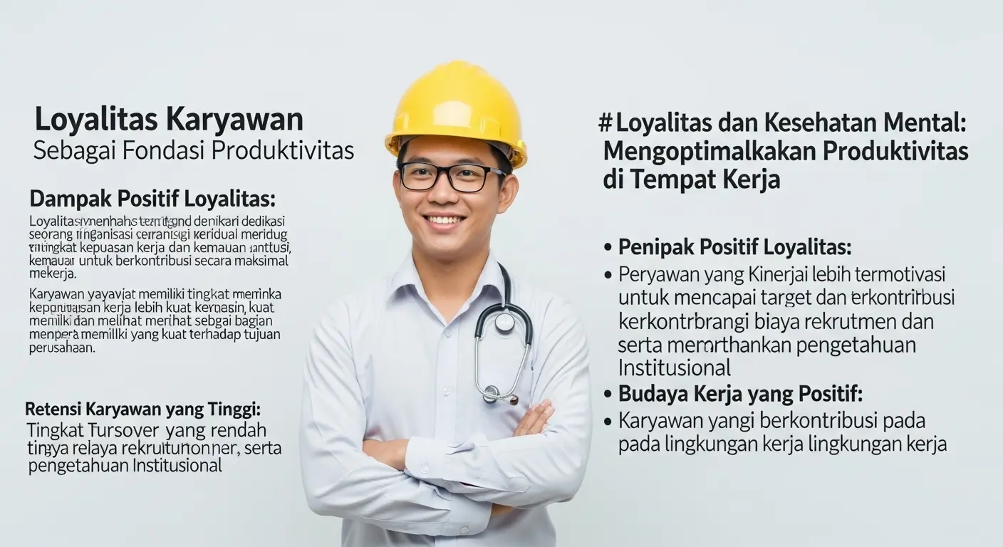 Loyalitas dan Kesehatan Mental Tinggi: Mengoptimalkan Produktivitas di Tempat Kerja