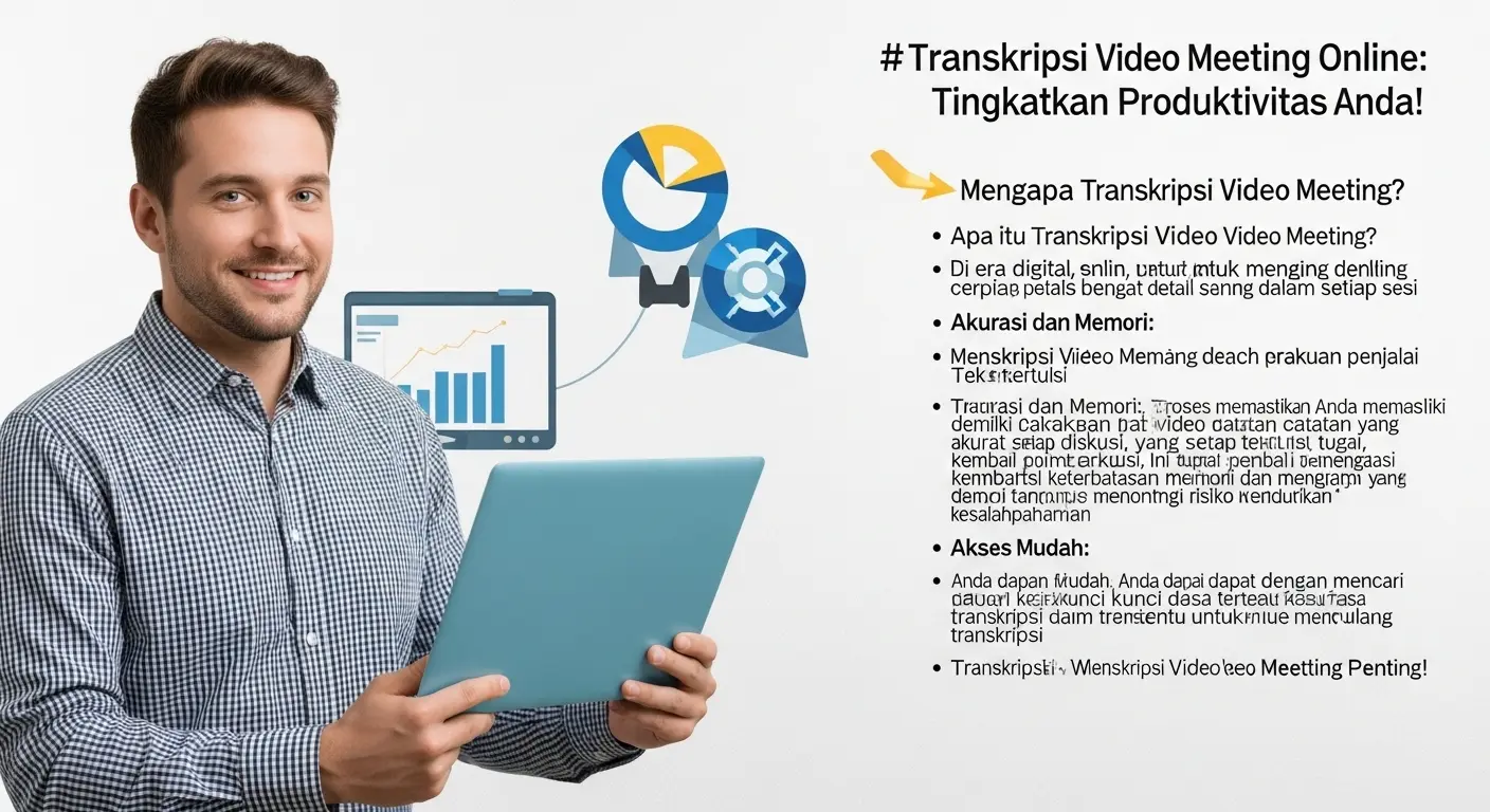 Transkripsi Video Meeting Online: Cara Mudah dan Efektif