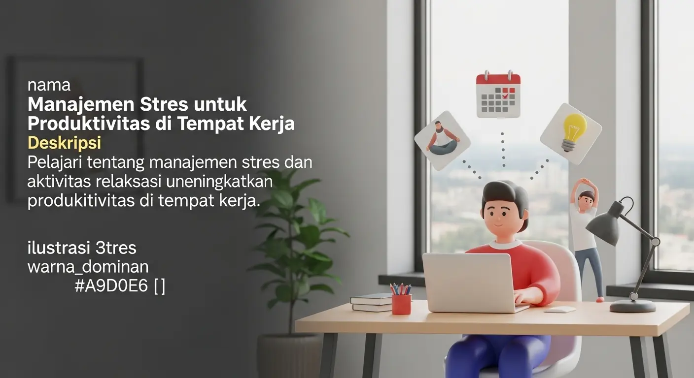 Manajemen Stres untuk Produktivitas di Tempat Kerja