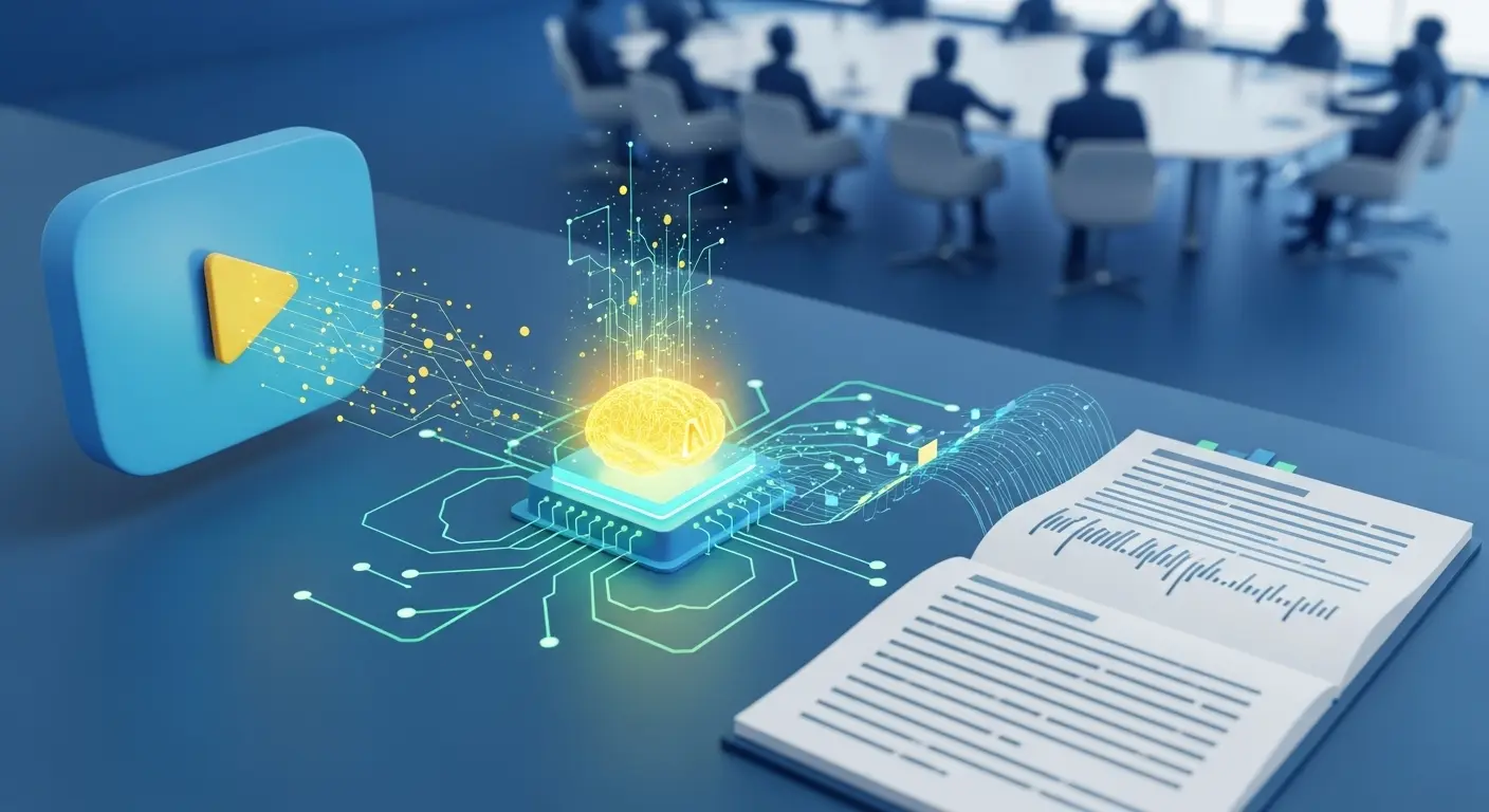 Video to Text AI: Meningkatkan Efisiensi Notulensi Rapat