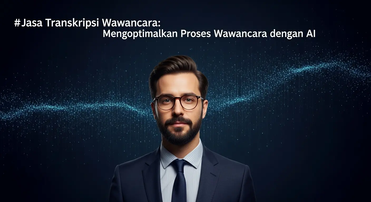 Jasa Transkripsi Wawancara: Mengoptimalkan Proses Wawancara dengan AI