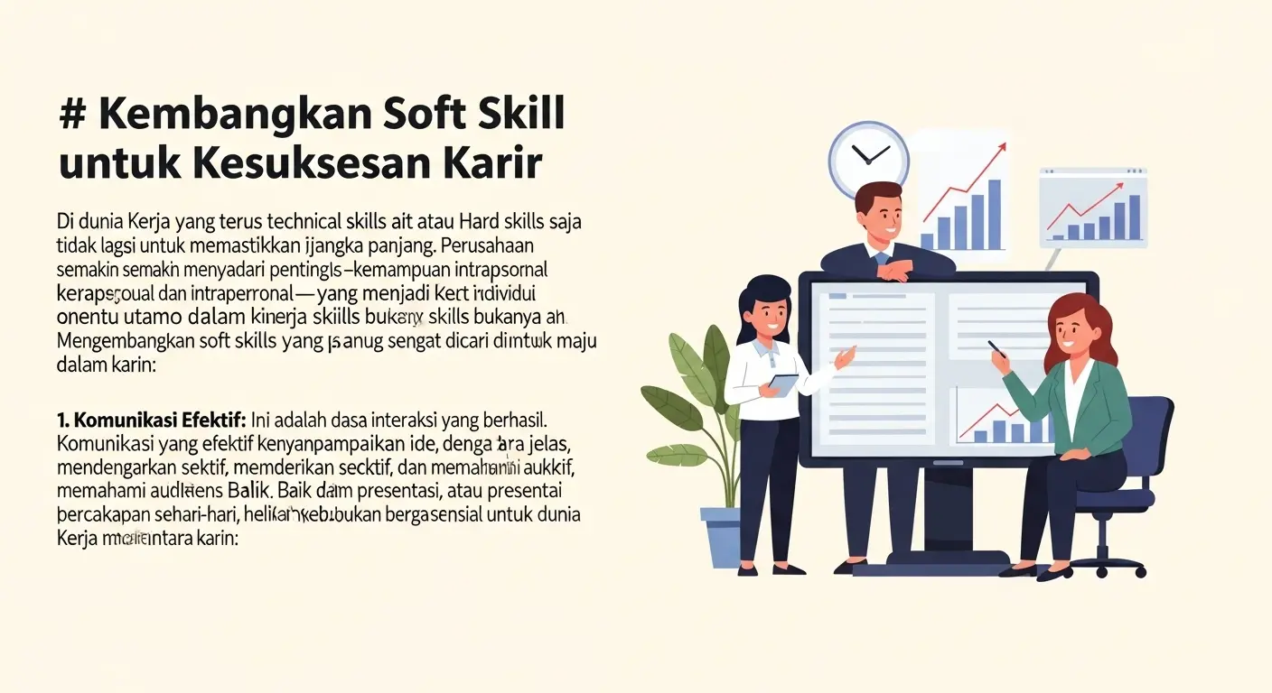 Kembangkan Soft Skill untuk Kesuksesan Karir