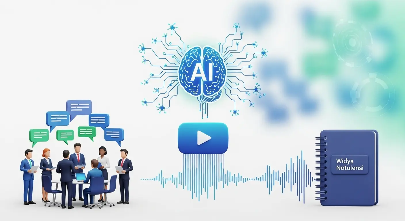Mengubah Video Menjadi Teks Menggunakan AI: Solusi Cerdas untuk Notulensi