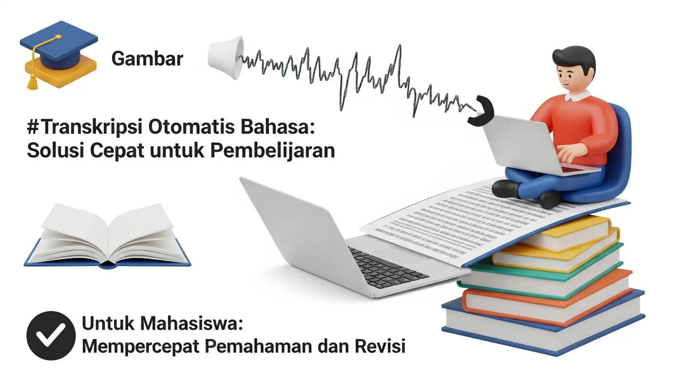 Transkripsi Otomatis Bahasa Indonesia: Solusi Cepat untuk Pembelajaran