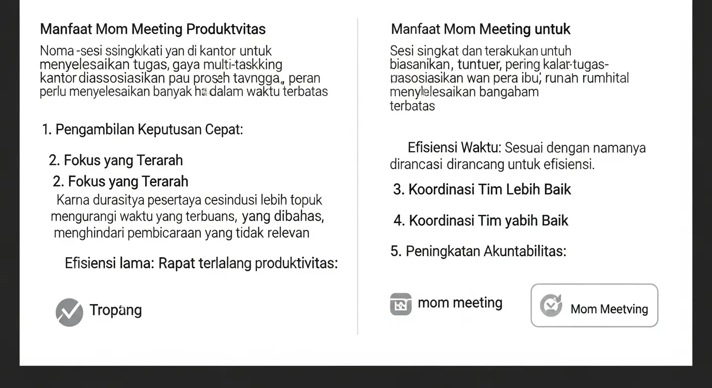 Apa Itu Mom Meeting? Rahasia Produktivitas di Kantor