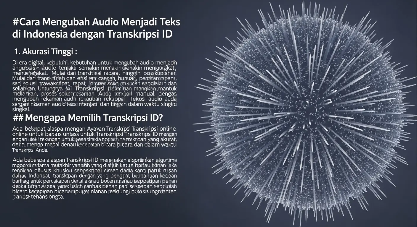 Cara Mengupload Audio Jadi Teks di Indonesia