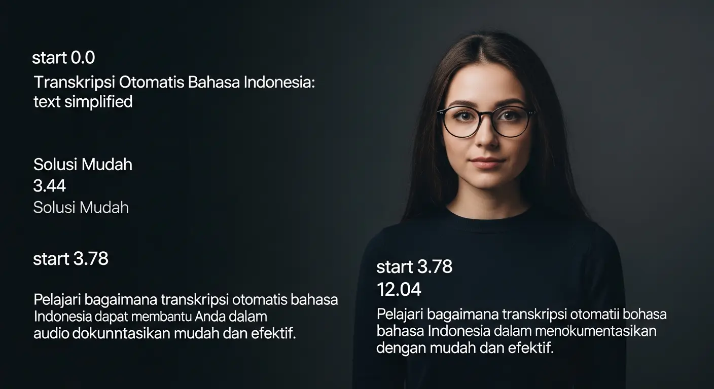 Transkripsi Otomatis Bahasa Indonesia: Solusi Mudah