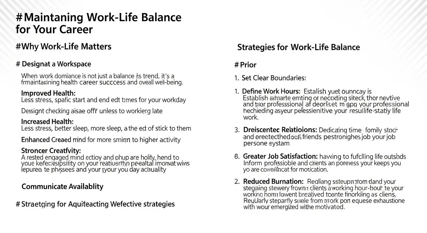 Menjaga Work-Life Balance untuk Karier