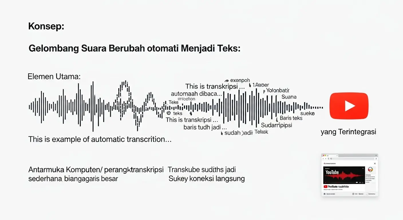 Transkripsi Subtitel Video YouTube Secara Otomatis