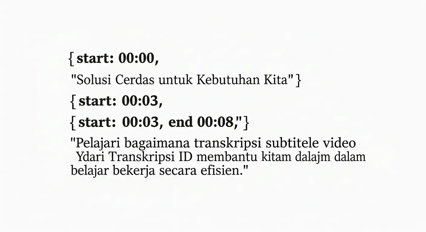 Transkripsi Subtitel Video YouTube: Solusi Cerdas untuk Kebutuhan Kita