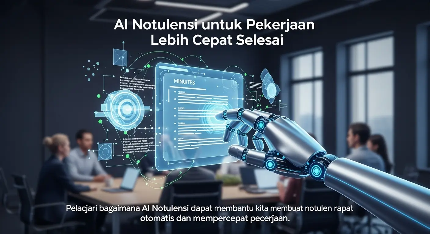 AI Notulensi untuk Pekerjaan Lebih Cepat Selesai