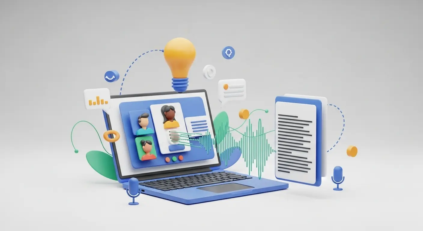 Transkripsi Video Meeting Online: Solusi Cerdas untuk Membuat Transkripsi Otomatis