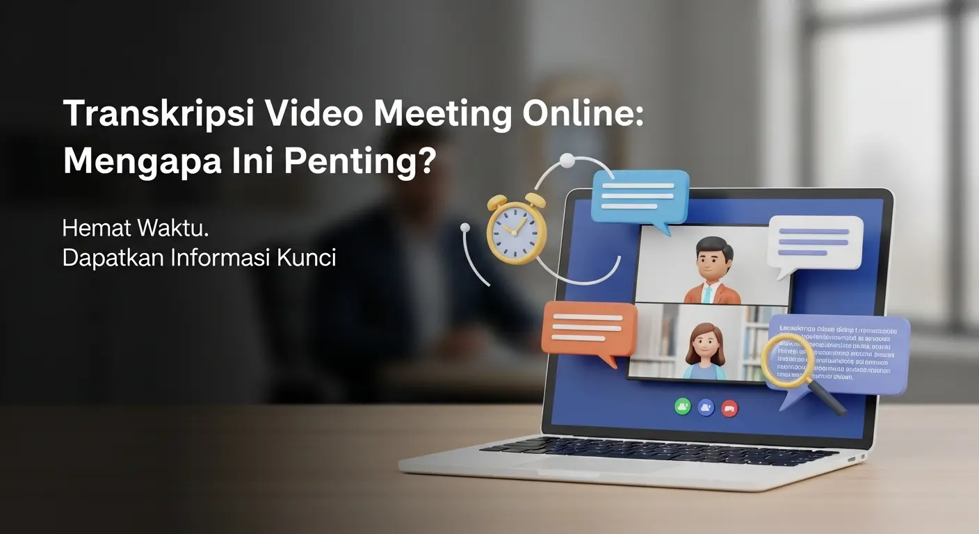 Transkripsi Video Meeting Online: Mengapa Ini Penting?
