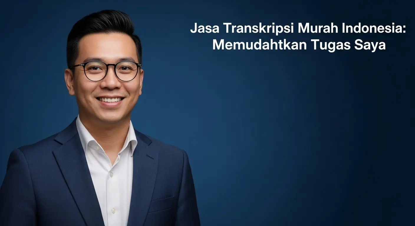 Jasa Transkripsi Murah Indonesia: Memudahkan Tugas Saya