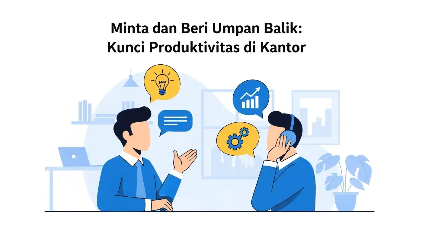 Minta dan Beri Umpan Balik: Kunci Produktivitas di Kantor