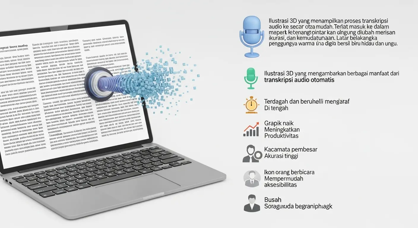 Cara Transkripsi Audio ke Teks Otomatis yang Mudah