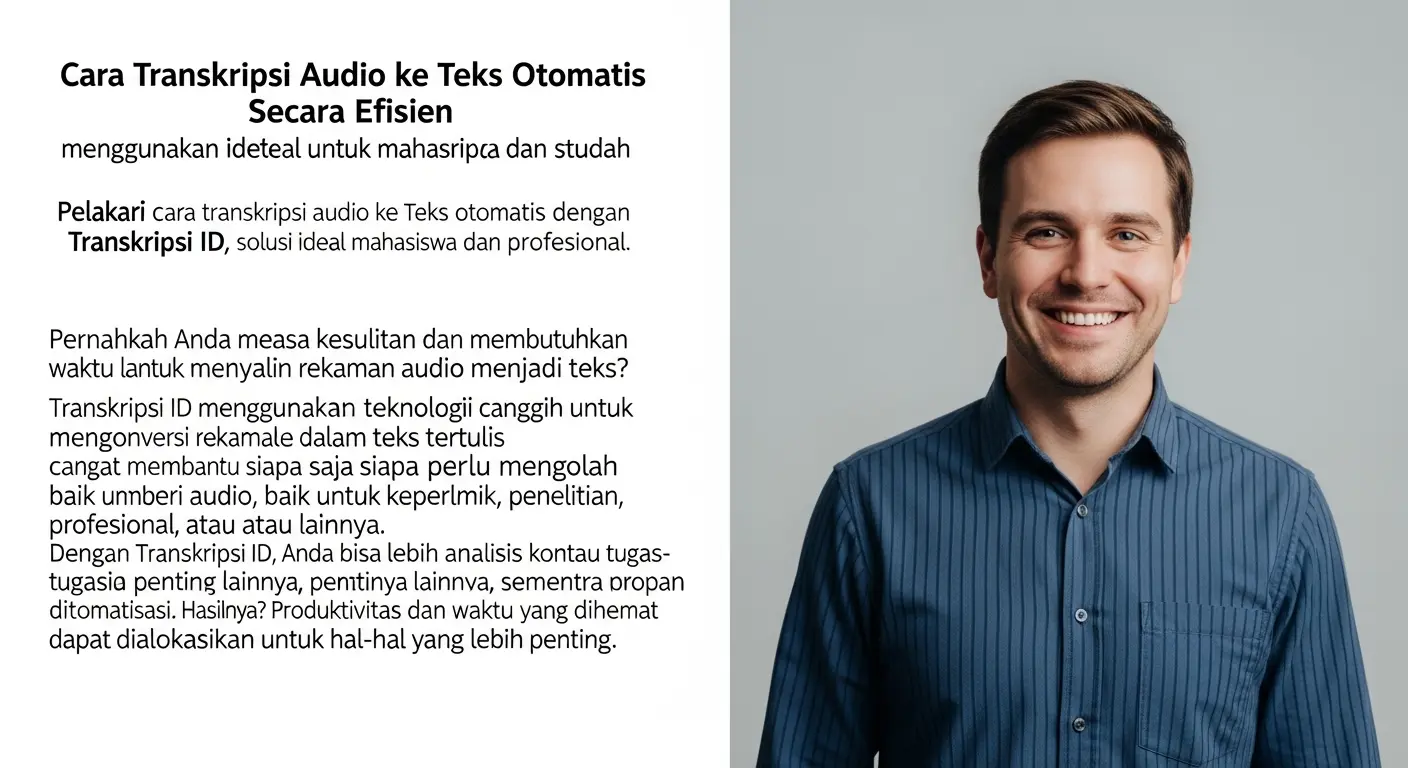 Cara Transkripsi Audio ke Teks Otomatis Secara Efisien