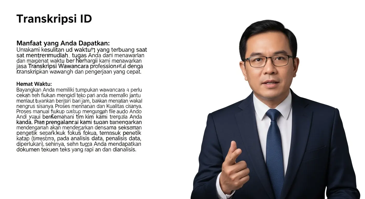 Jasa Transkripsi Wawancara untuk Mempermudah Tugasku