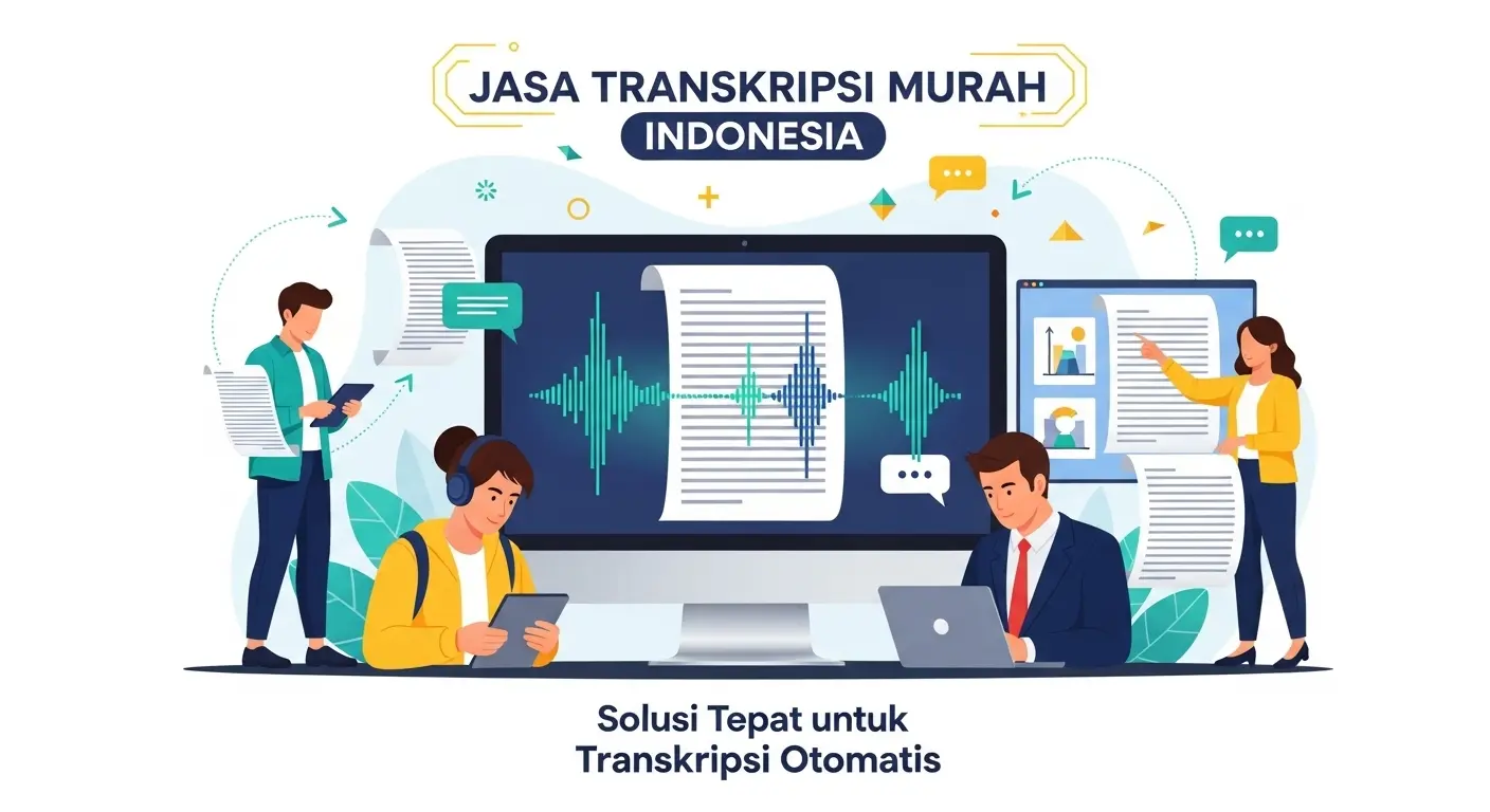 Jasa Transkripsi Murah Indonesia: Solusi Tepat untuk Transkripsi Otomatis