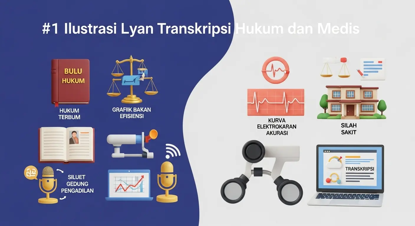 Jasa Transkripsi Hukum dan Medis untuk Semua Kalangan