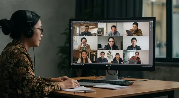 Pembuatan Transkripsi Video Meeting Online Secara Otomatis