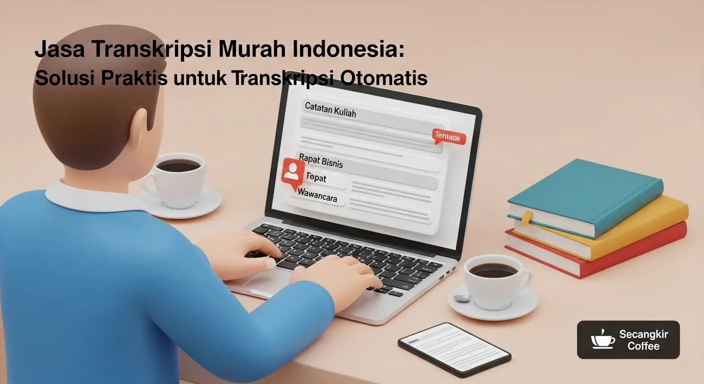 Jasa Transkripsi Murah Indonesia: Solusi Praktis untuk Transkripsi Otomatis
