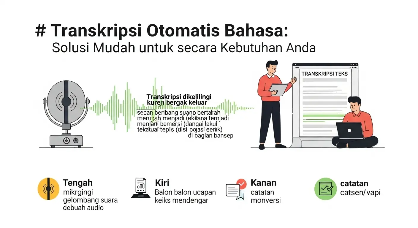 Transkripsi Otomatis Bahasa Indonesia: Solusi Mudah untuk Kebutuhan Anda