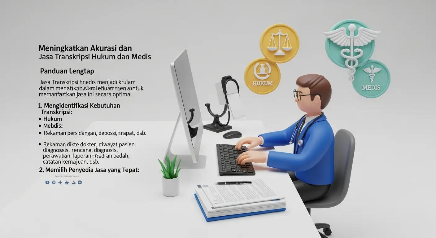 Jasa Transkripsi Hukum dan Medis: Panduan Lengkap