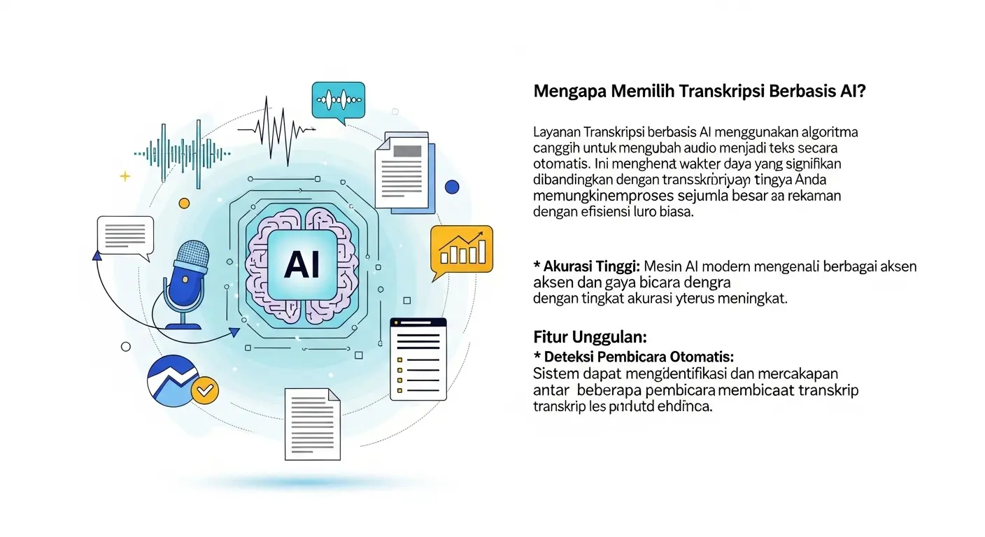 Layanan Transkripsi Berbasis AI: Solusi Cerdas untuk Kebutuhanku