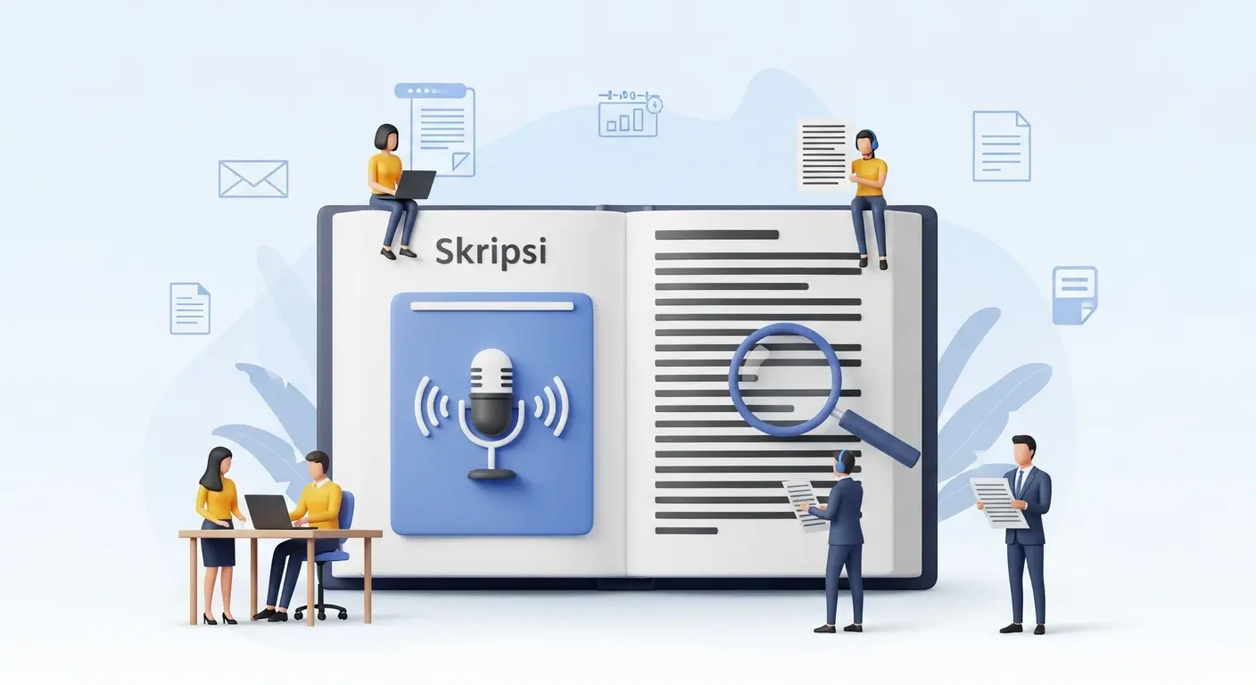 Jasa Transkripsi Skripsi: Panduan Lengkap Step-by-Step