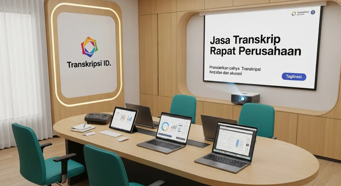 Jasa Transkrip Rapat Perusahaan yang Efisien dan Akurat