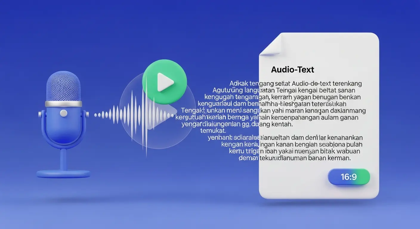 Mengupload Audio Jadi Teks Indonesia: Cara Mudah dan Efektif