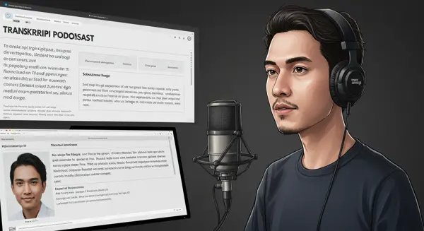 Transkripsi Podcast Indonesia: Solusi Otomatis untuk Mahasiswa dan Profesional