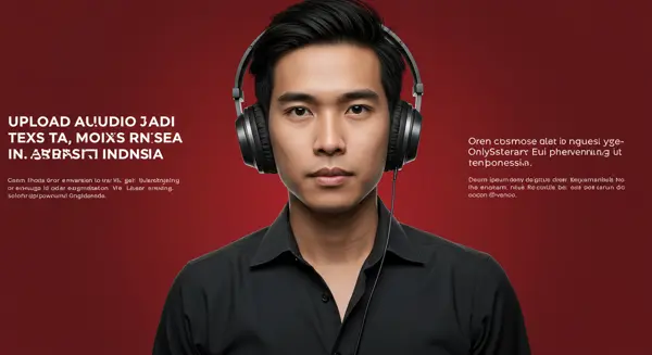 Upload Audio Jadi Teks Indonesia dengan Transkripsi ID