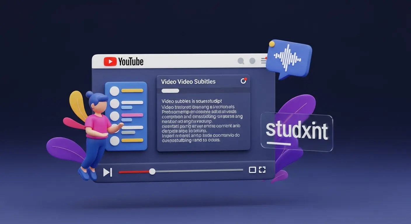 Transkripsi Subtitel Video YouTube: Solusi Mudah untuk Mahasiswa