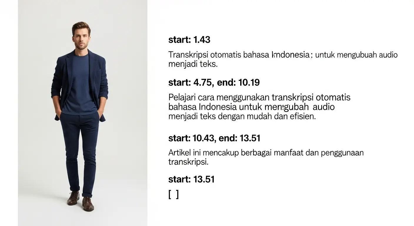 Transkripsi Otomatis Bahasa Indonesia: Solusi Mudah untuk Mengubah Audio Menjadi Teks
