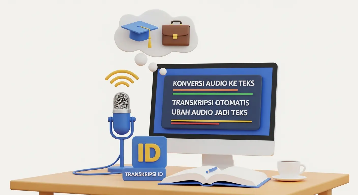 Konversi Audio ke Teks Bahasa Indonesia: Transkripsi Otomatis