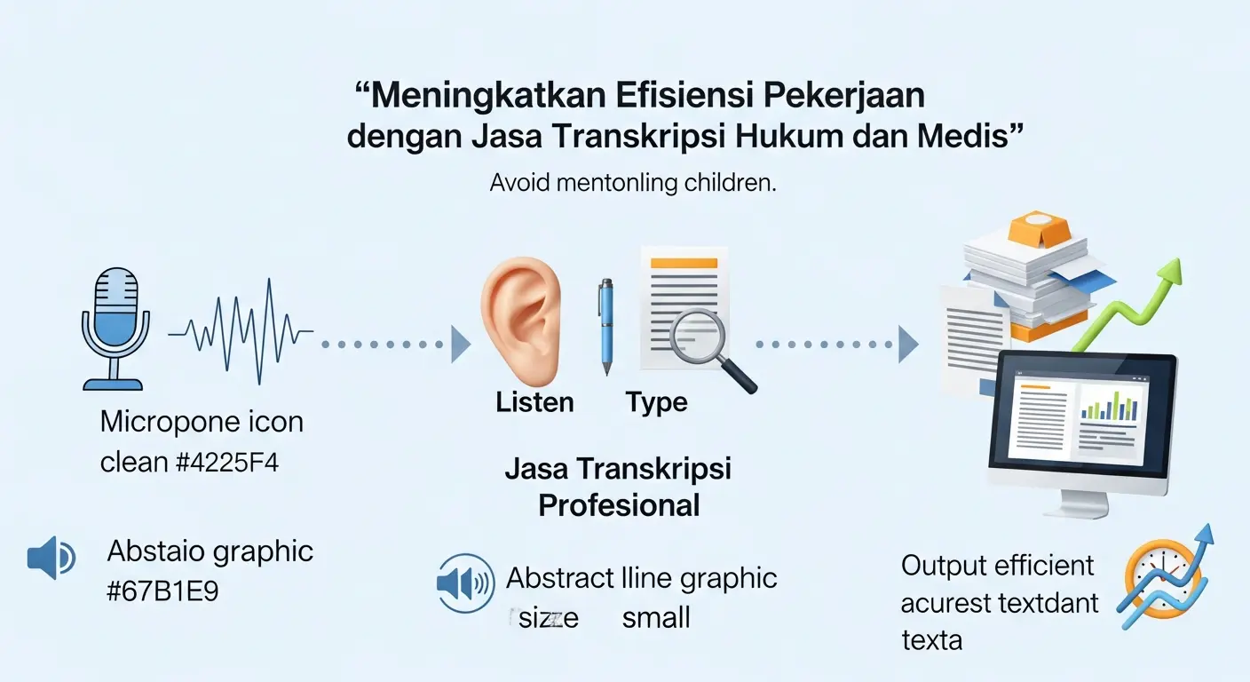 Meningkatkan Efisiensi Pekerjaan dengan Jasa Transkripsi Hukum dan Medis
