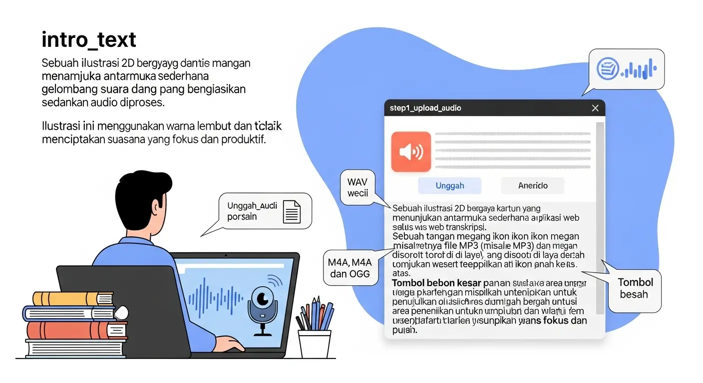 Mengubah Audio Menjadi Teks: Panduan Langkah-demi-Langkah