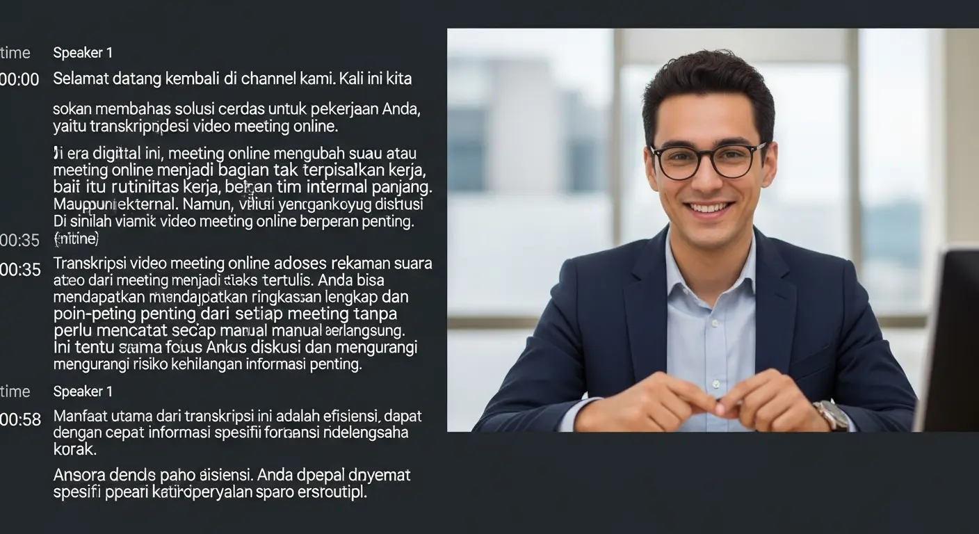 Transkripsi Video Meeting Online: Solusi Cerdas Untuk Mempermudah Pekerjaan
