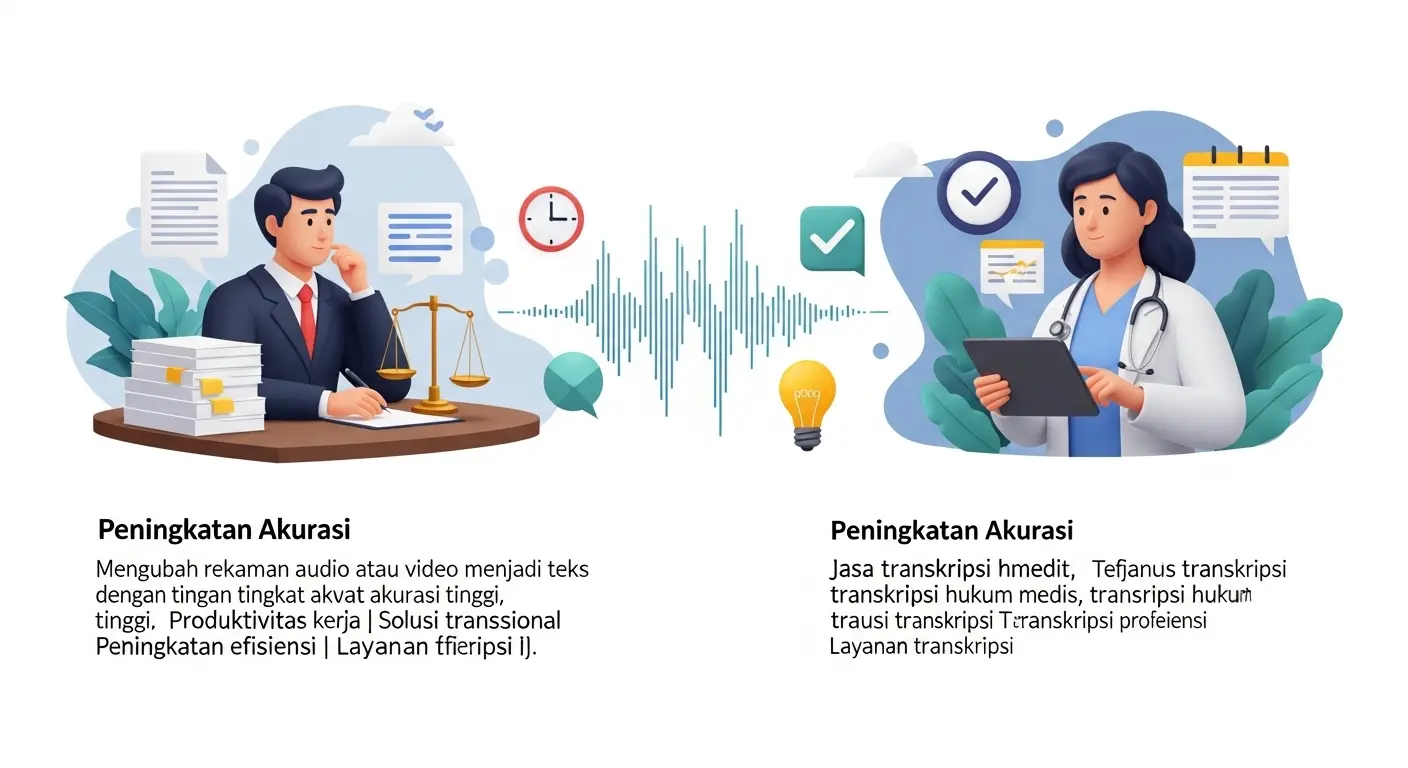 Jasa Transkripsi Hukum dan Medis: Solusi Cerdas untuk Kita