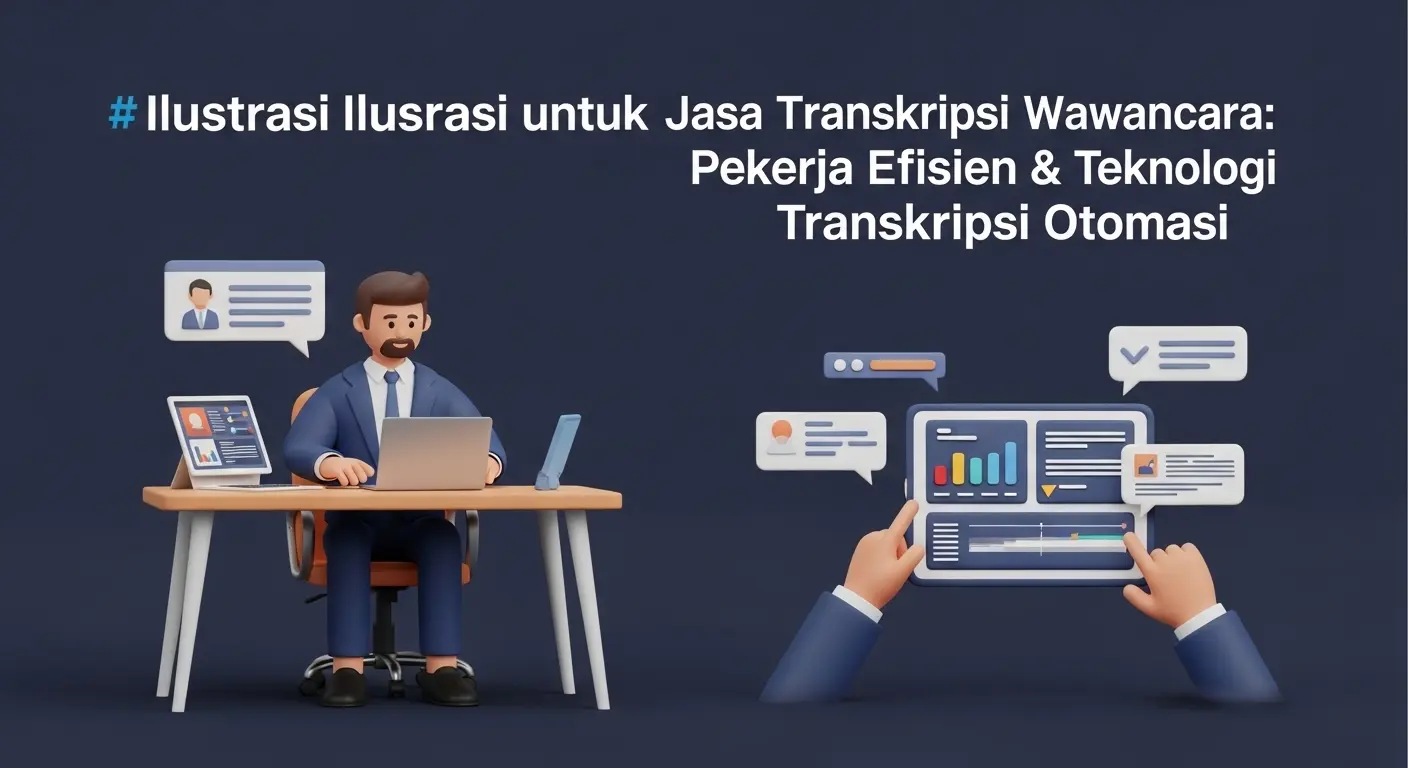 Jasa Transkripsi Wawancara: Solusi Praktis untuk Setiap Kebutuhan