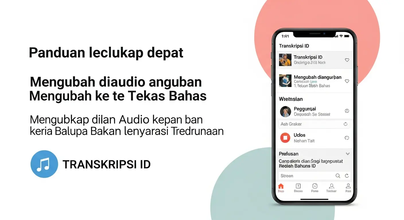 Konversi Audio ke Teks Bahasa Indonesia: Cara Mudah dan Cepat