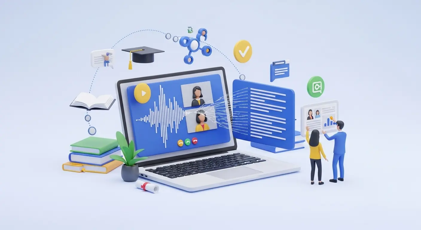 Transkripsi Video Meeting Online: Solusi Cerdas untuk Pembelajaran