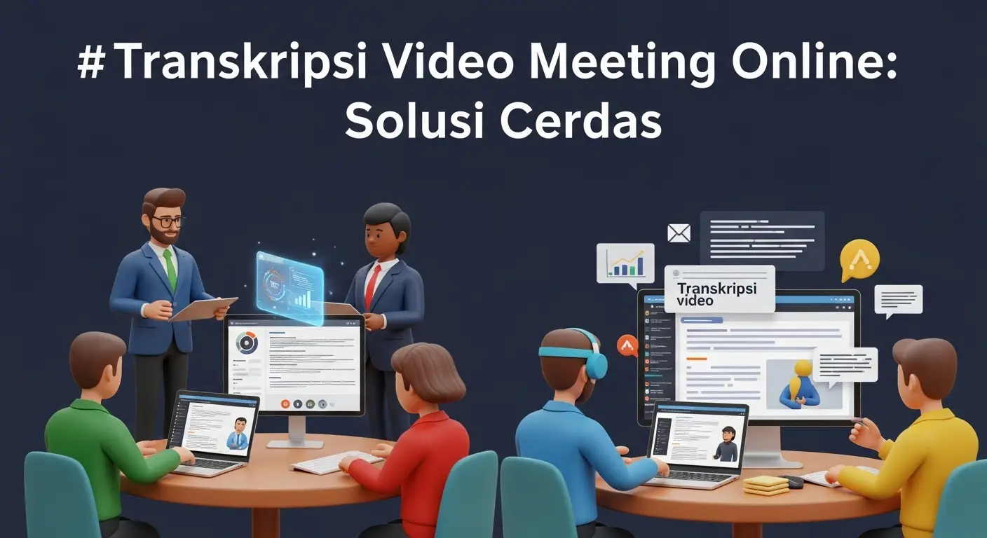 Transkripsi Video Meeting Online: Solusi Cerdas