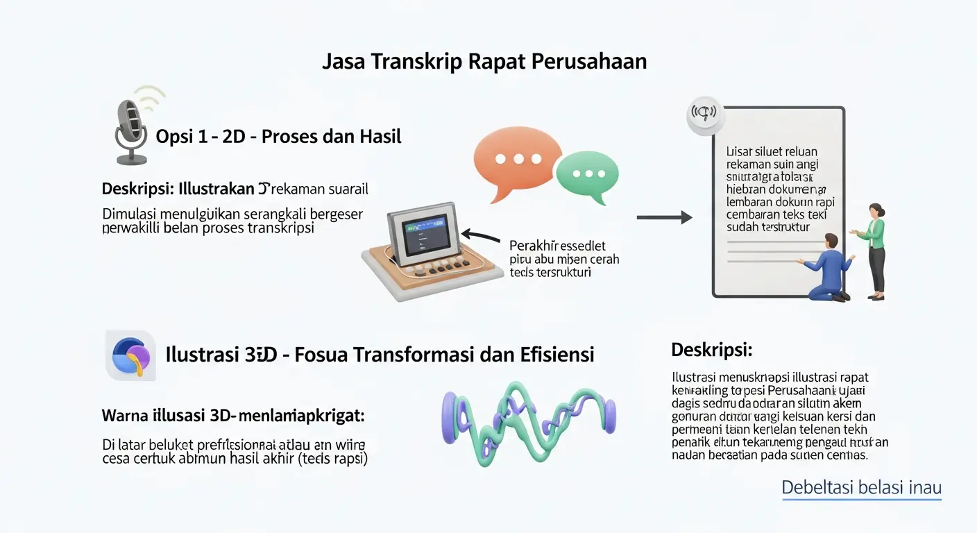 Jasa Transkrip Rapat Perusahaan: Solusi Efisien untuk Kebutuhan Transkripsi
