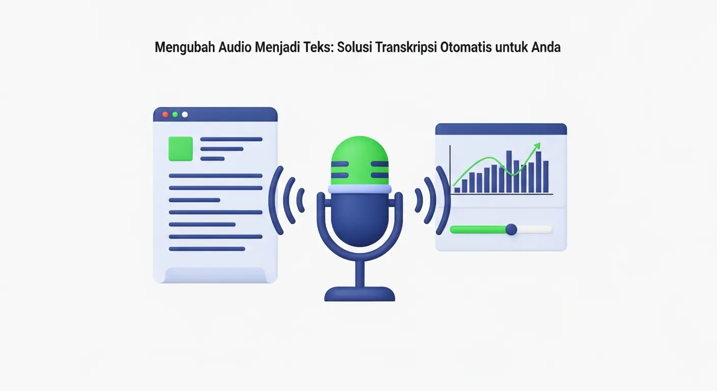 Mengubah Audio Menjadi Teks: Solusi Transkripsi Otomatis untuk Anda