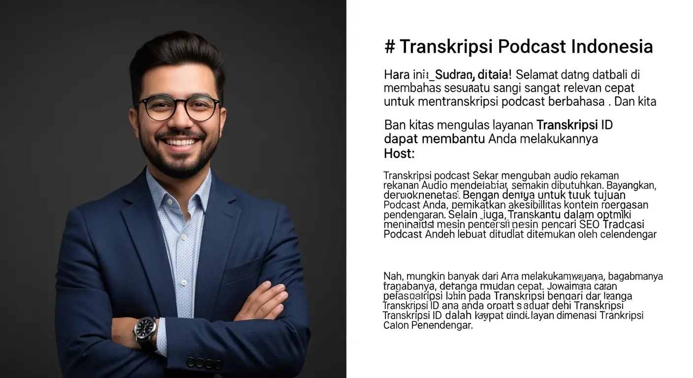 Transkripsi Podcast Indonesia: Cara Mudah dan Cepat